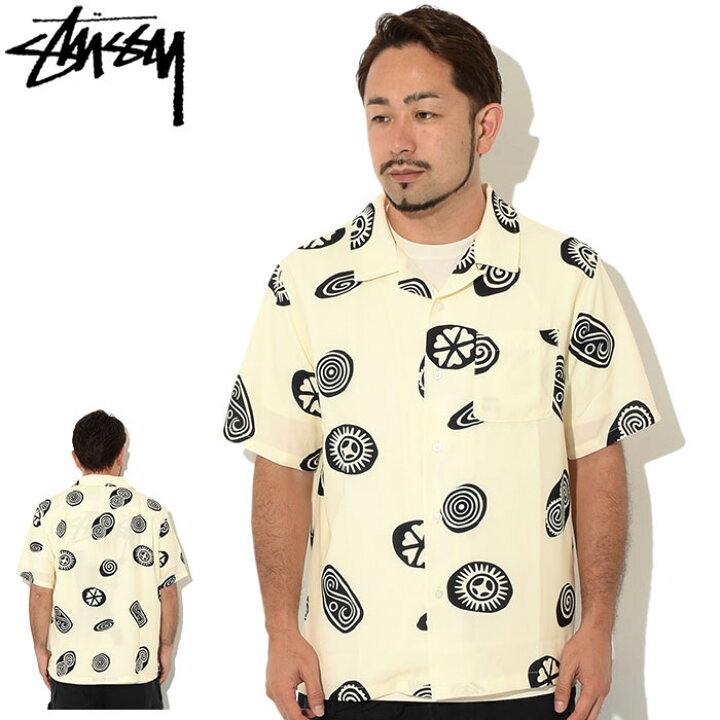 楽天市場 ステューシー Stussy シャツ 半袖 メンズ Icon Pattern Stussy Shirt オープンカラーシャツ カジュアルシャツ トップス メンズ 男性用 Usaモデル 正規 品 ストゥーシー スチューシー Ice Field Icefield Ice Field アイスフィールド