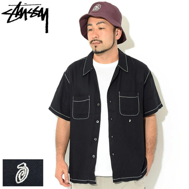 楽天市場】ステューシー STUSSY シャツ 半袖 メンズ Contrast Pick 
