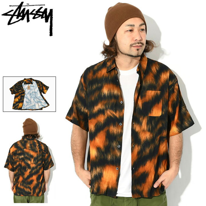 楽天市場】ステューシー STUSSY シャツ 半袖 メンズ Fur Print 