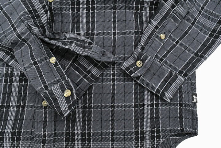 楽天市場】ステューシー STUSSY シャツ 長袖 メンズ Stones Plaid  