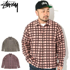 ステューシー STUSSY シャツ 長袖 メンズ Sonoma Plaid ( stussy shirt カジュアルシャツ トップス メンズ・男性用 1110319 USAモデル 正規 品 ストゥーシー スチューシー ) ice field icefield