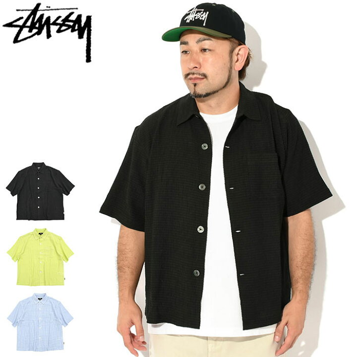楽天市場】ステューシー STUSSY シャツ 半袖 メンズ Flat Bottom 