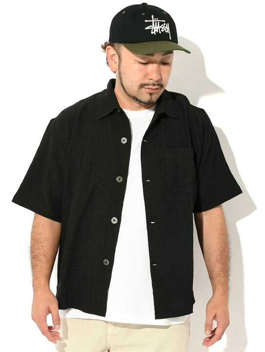 楽天市場】ステューシー STUSSY シャツ 半袖 メンズ Flat Bottom 