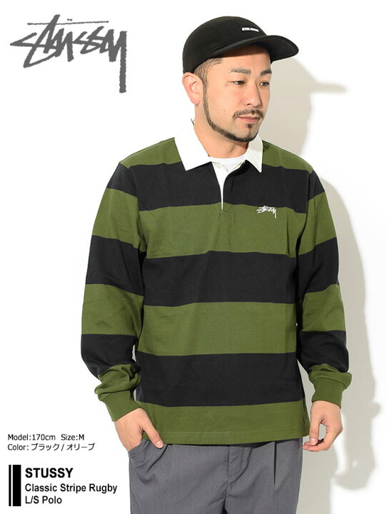 楽天市場】ステューシー STUSSY ポロシャツ 長袖 メンズ Classic 