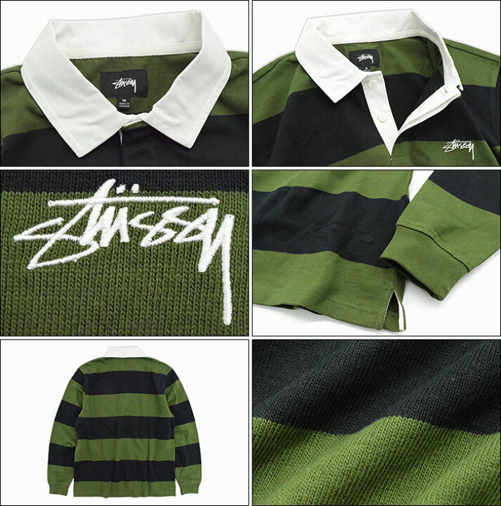 楽天市場】ステューシー STUSSY ポロシャツ 長袖 メンズ Classic 