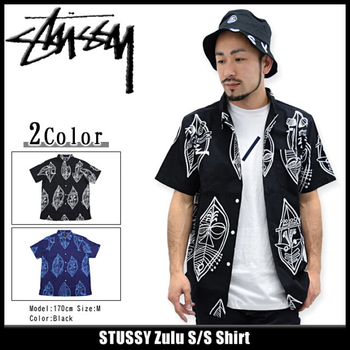 楽天市場】ステューシー STUSSY Zulu シャツ 半袖(stussy shirt シャツ 