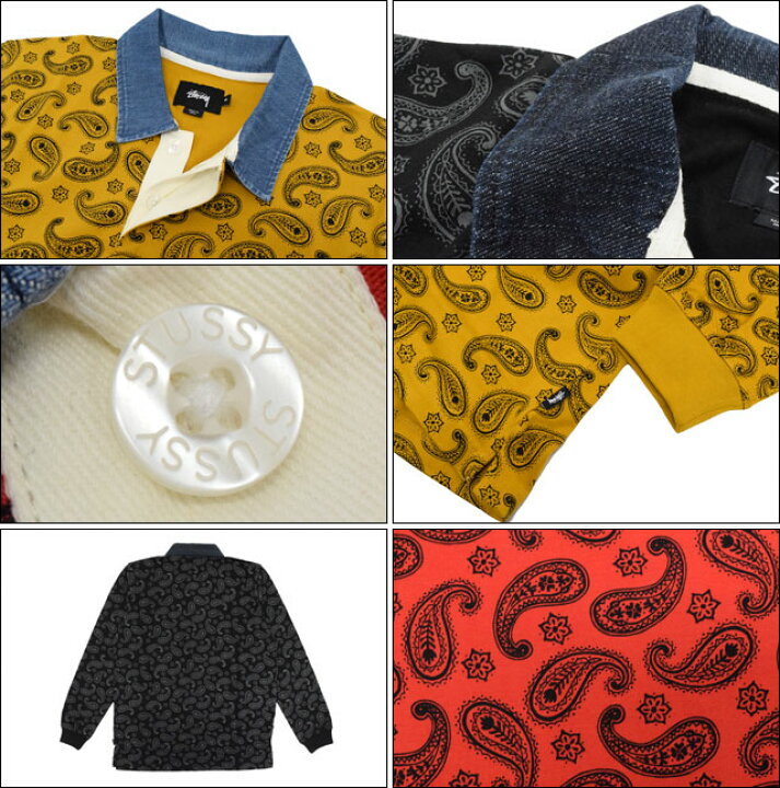 楽天市場】ステューシー STUSSY ポロシャツ 長袖 メンズ Simple 