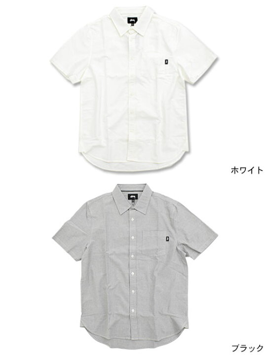 楽天市場】ステューシー STUSSY シャツ 半袖 メンズ Frank Oxford 