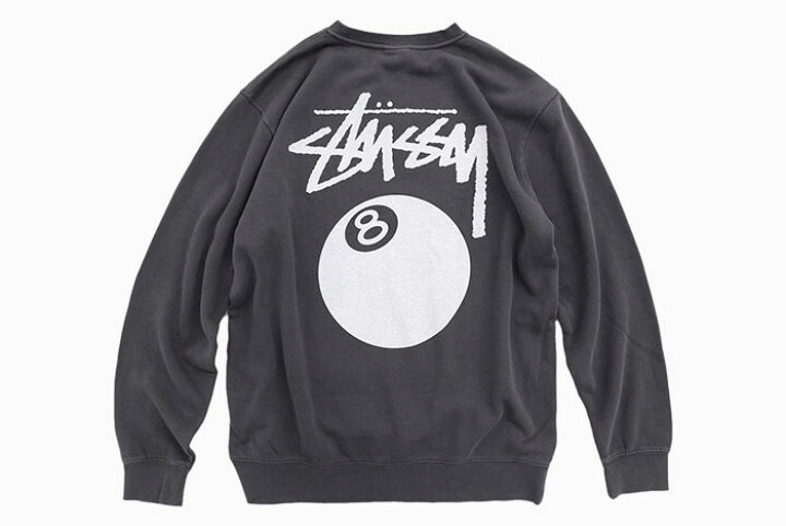楽天市場】ステューシー STUSSY トレーナー メンズ 8 Ball Pigment 