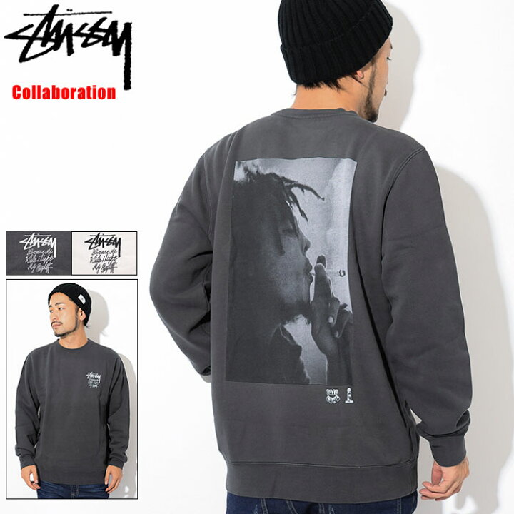 楽天市場】ステューシー STUSSY トレーナー メンズ Bob Marley Spliff 