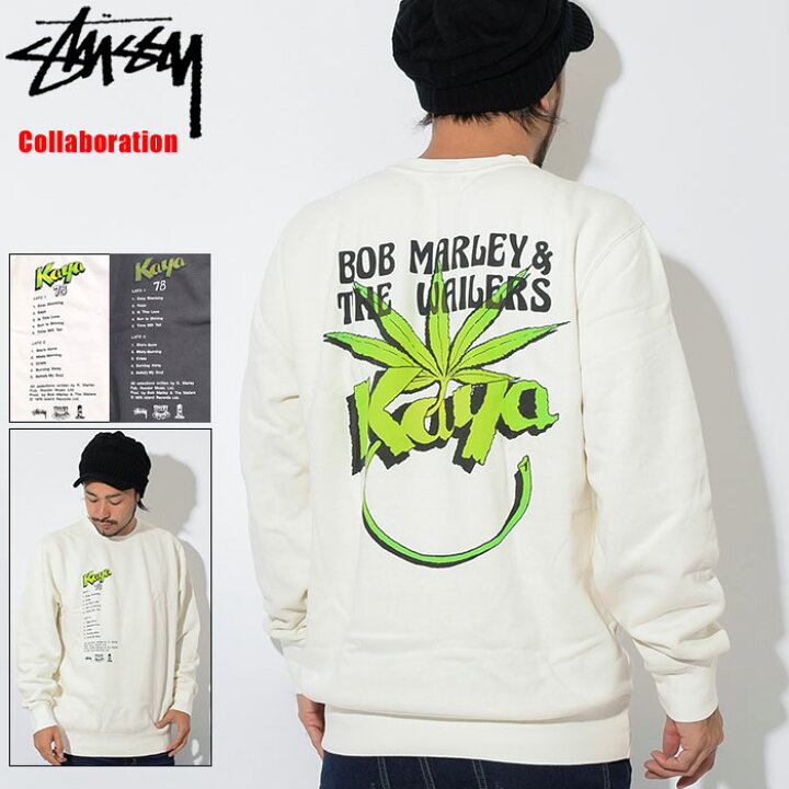 楽天市場】ステューシー STUSSY トレーナー メンズ Bob Marley Kaya 78  