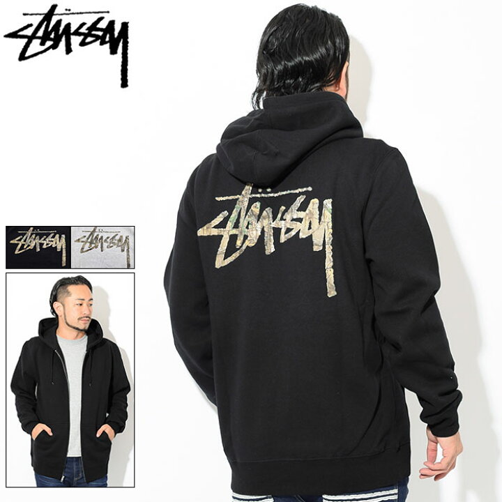 楽天市場】ステューシー STUSSY パーカー ジップアップ メンズ Camo 