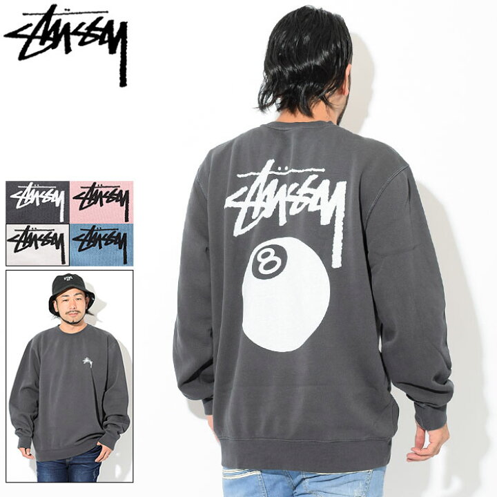 楽天市場】ステューシー STUSSY トレーナー メンズ 8 Ball Pigment 