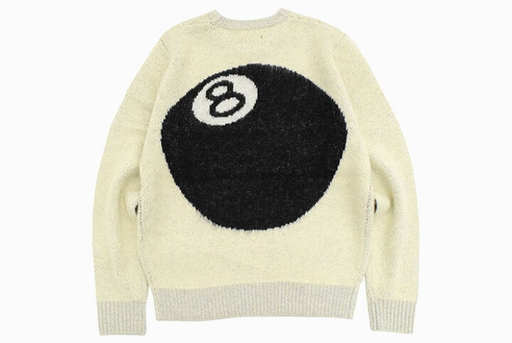 楽天市場】ステューシー STUSSY セーター メンズ 8 Ball Heavy Brushed 