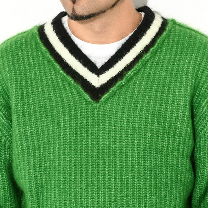 楽天市場】ステューシー STUSSY セーター メンズ Mohair Tennis 
