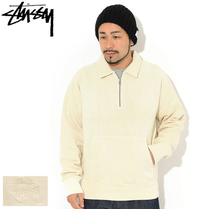 楽天市場】ステューシー STUSSY トレーナー メンズ Polo Zip Fleece  