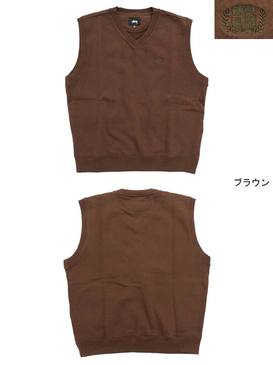 楽天市場】ステューシー STUSSY ベスト メンズ S Leaf ( stussy vest V 