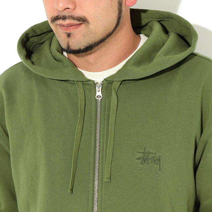 楽天市場】ステューシー STUSSY パーカー ジップアップ メンズ 20HO 