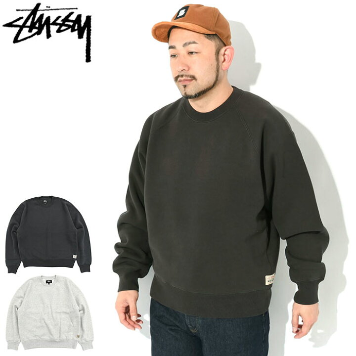 楽天市場】ステューシー STUSSY トレーナー メンズ Fleece Raglan 
