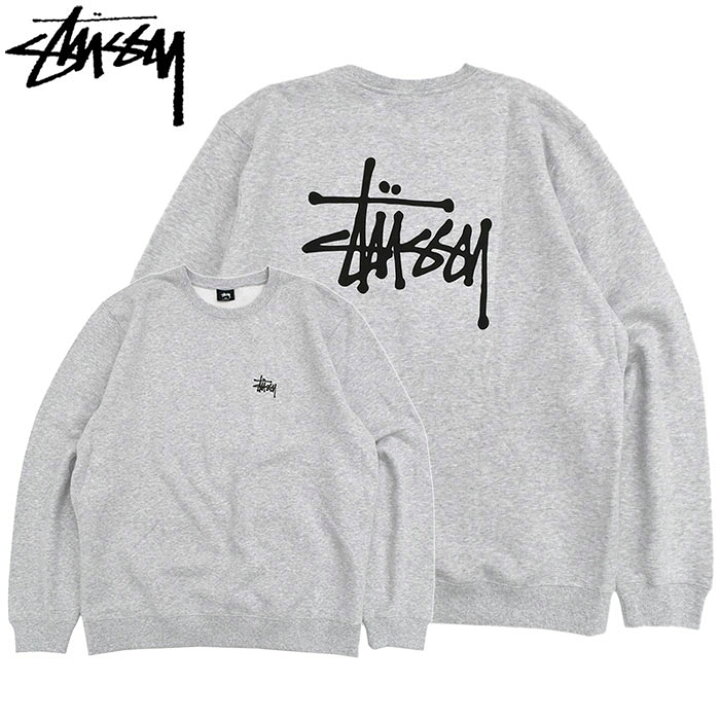 楽天市場】ステューシー STUSSY トレーナー メンズ 19FA Basic Stussy  