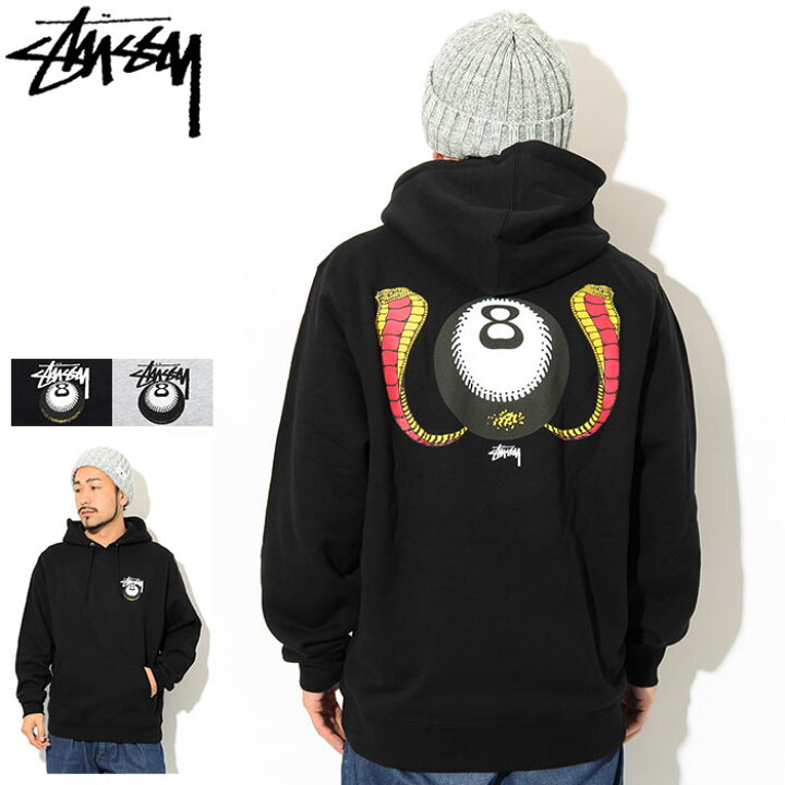 楽天市場】ステューシー STUSSY パーカー プルオーバー メンズ Cobra 8 