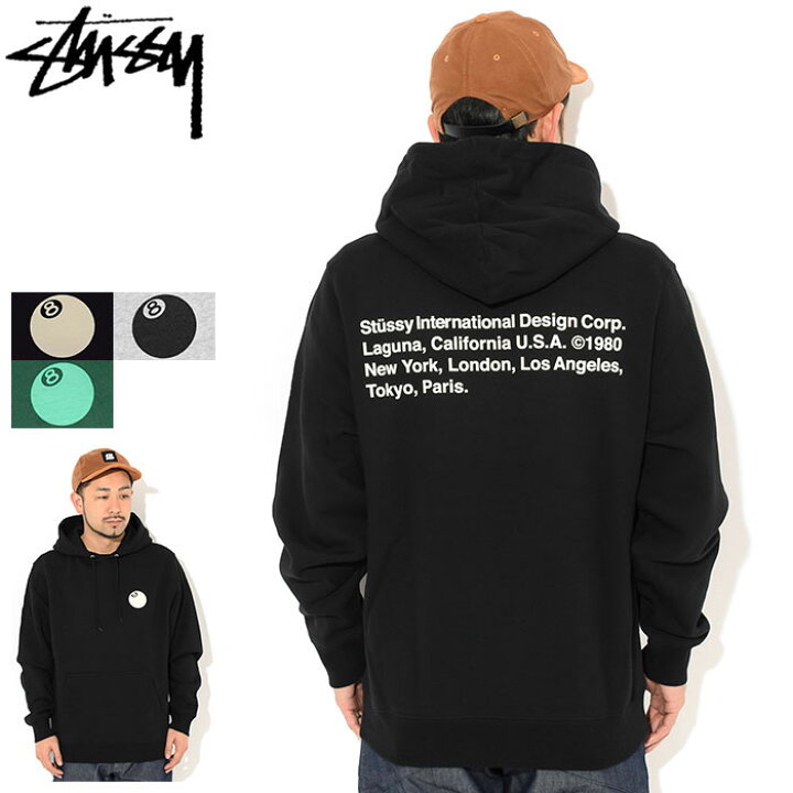 楽天市場】ステューシー STUSSY パーカー プルオーバー メンズ 8 Ball 