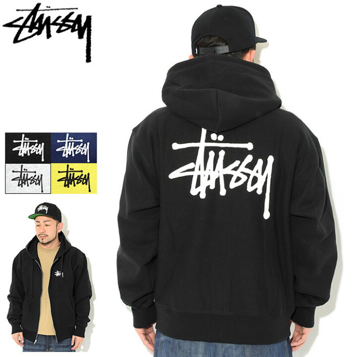 楽天市場】ステューシー STUSSY パーカー ジップアップ メンズ  