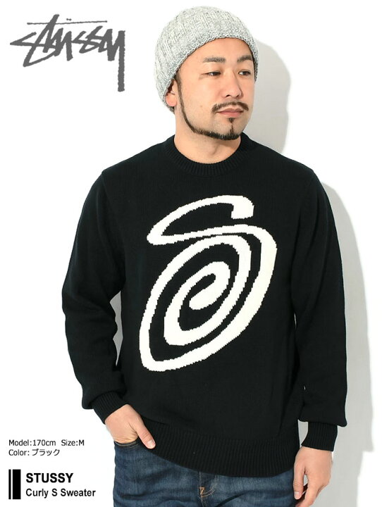 楽天市場】ステューシー STUSSY セーター メンズ Curly S ( stussy  