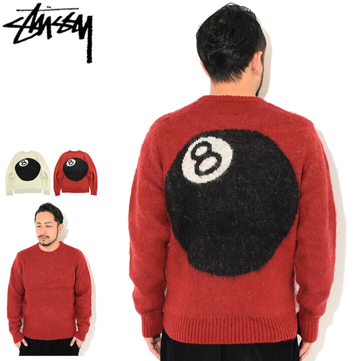 楽天市場】ステューシー STUSSY セーター メンズ 8 Ball Heavy Brushed  