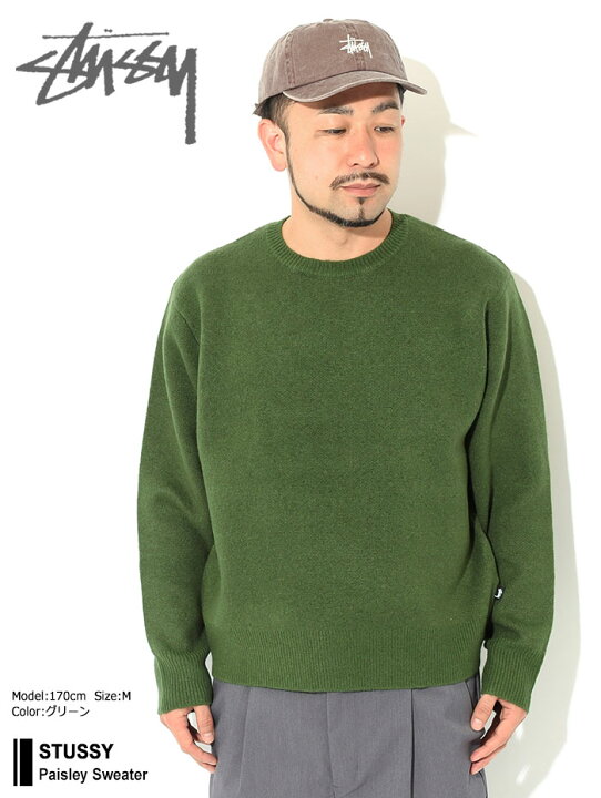 楽天市場】ステューシー STUSSY セーター メンズ Paisley ( stussy 