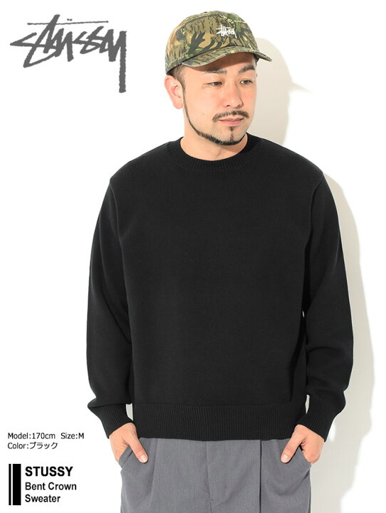 楽天市場】ステューシー STUSSY セーター メンズ Bent Crown ( stussy 