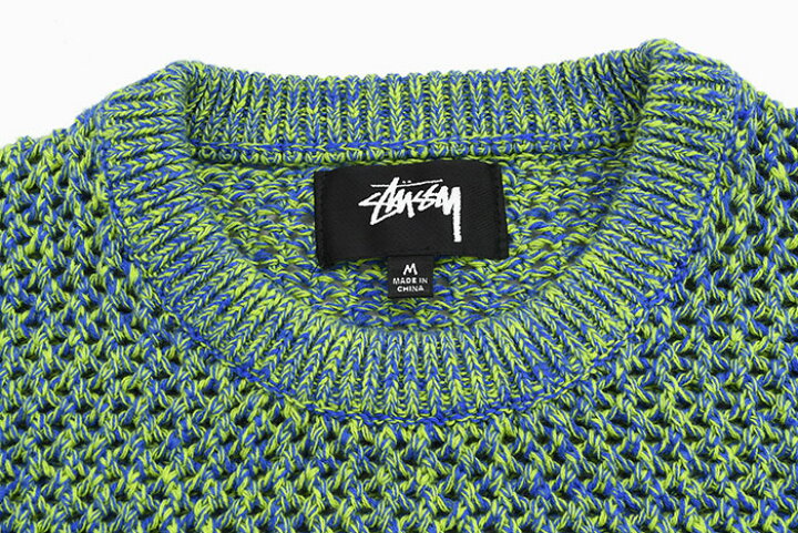 楽天市場】ステューシー STUSSY セーター メンズ 2 Tone Loose Gauge 