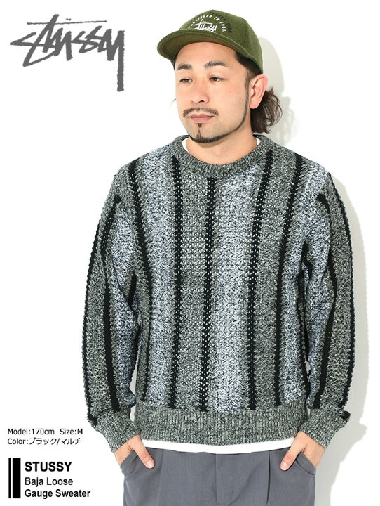 楽天市場】ステューシー STUSSY セーター メンズ Baja Loose Gauge 