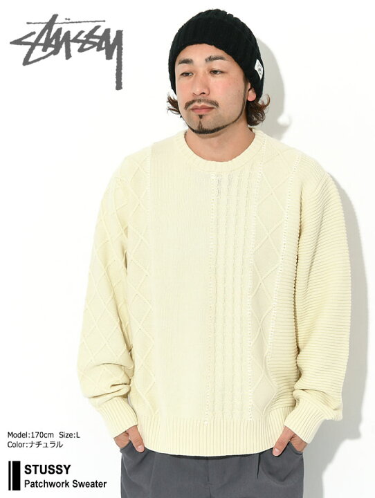 楽天市場】ステューシー STUSSY セーター メンズ Patchwork ( stussy 