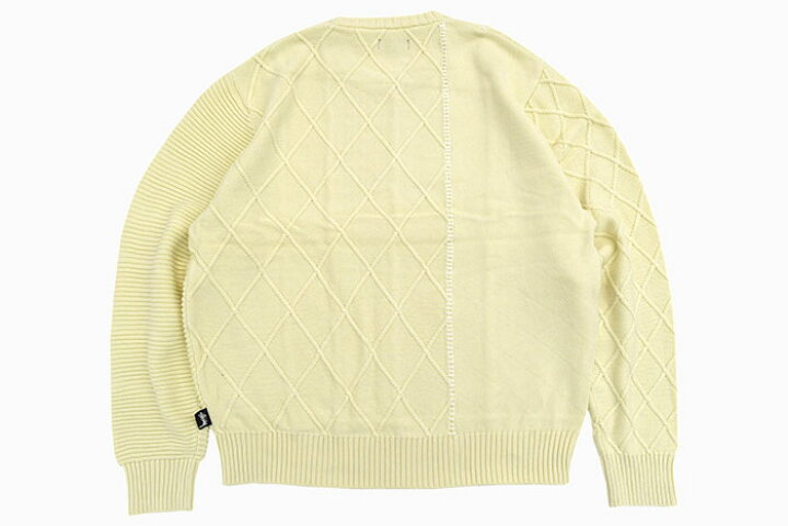 楽天市場】ステューシー STUSSY セーター メンズ Patchwork ( stussy 