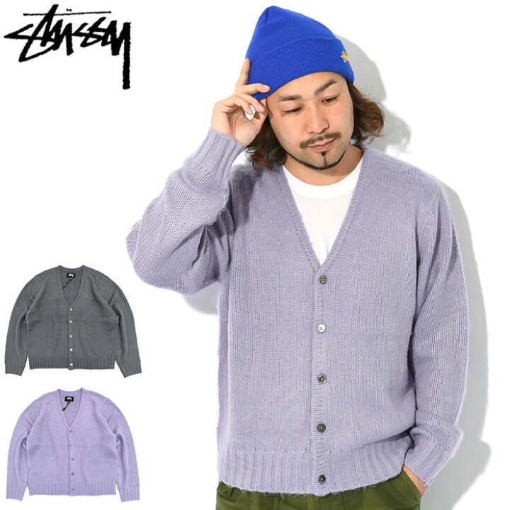 楽天市場】ステューシー STUSSY カーディガン Brushed ( stussy 