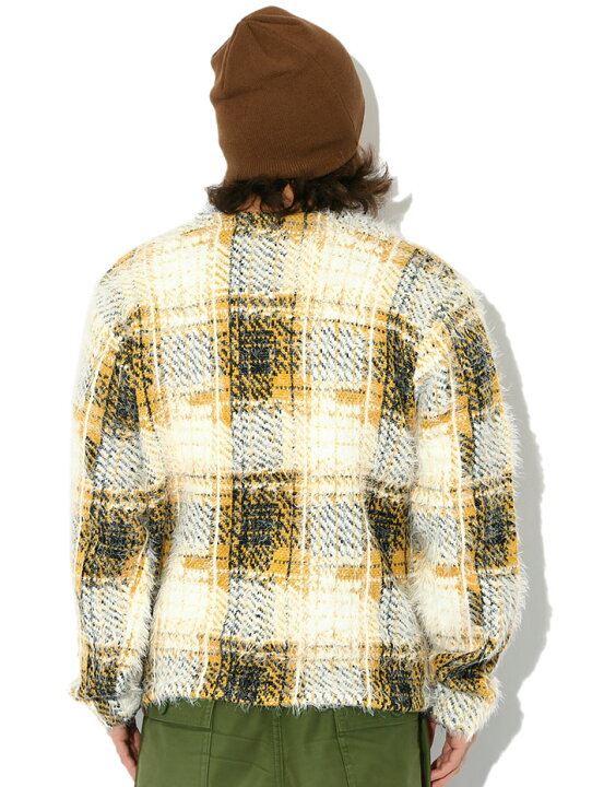 楽天市場】ステューシー STUSSY カーディガン Hairy Plaid ( stussy 