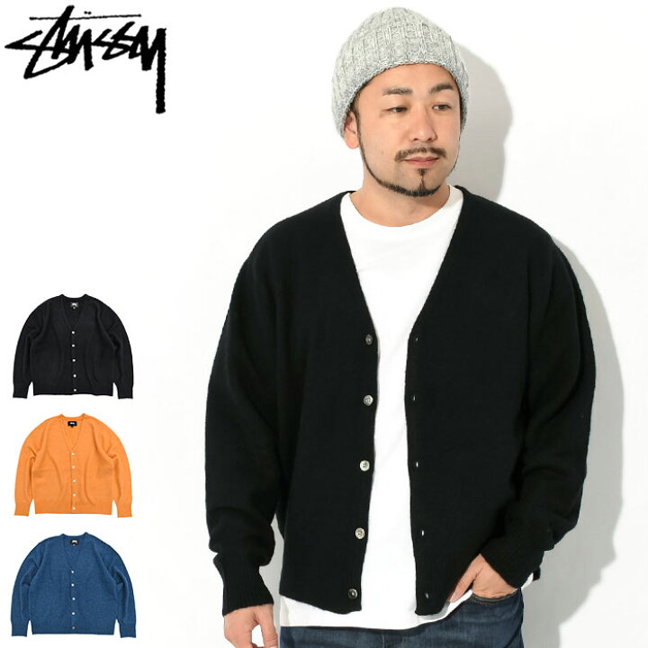 楽天市場】ステューシー STUSSY カーディガン 23FA Brushed ( stussy  