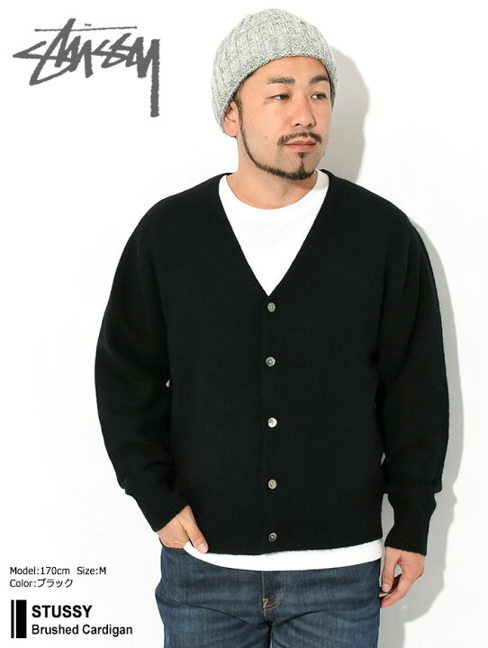 楽天市場】ステューシー STUSSY カーディガン 23FA Brushed ( stussy  