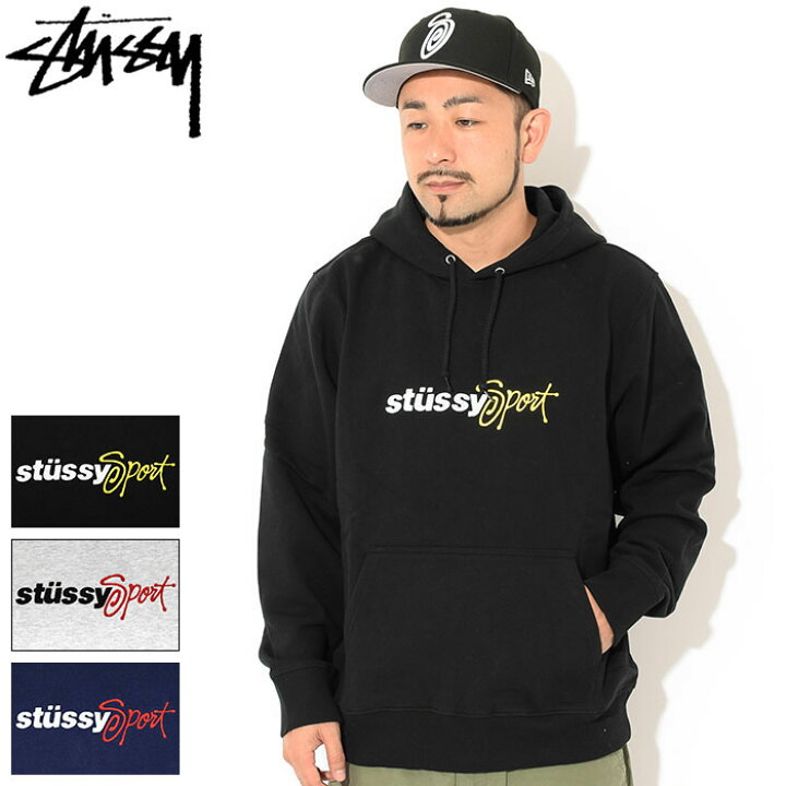 楽天市場】ステューシー STUSSY パーカー プルオーバー メンズ Sport  