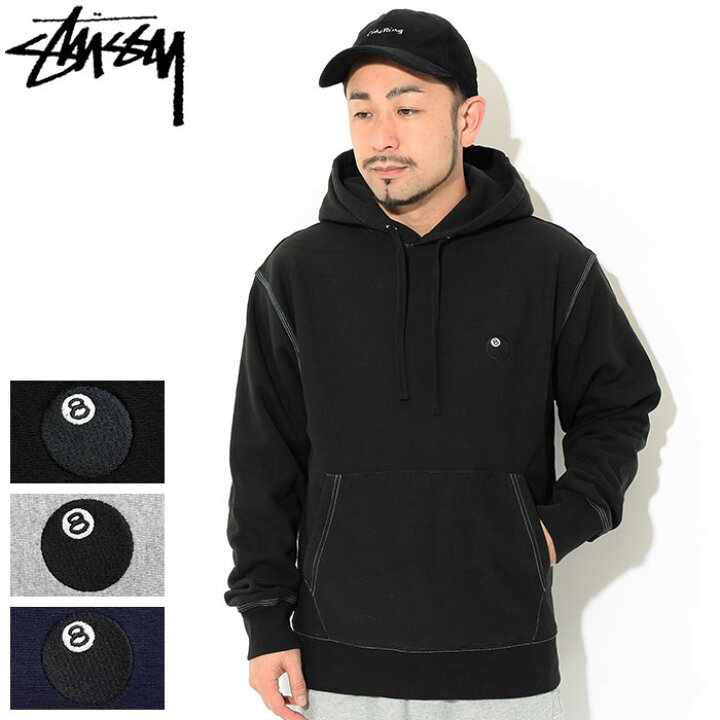 楽天市場】ステューシー STUSSY パーカー プルオーバー メンズ 8 Ball  