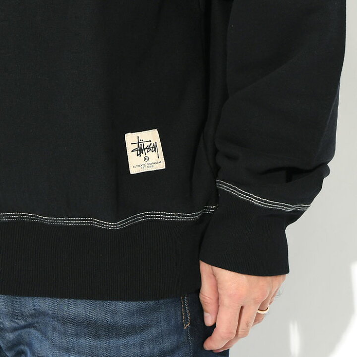 楽天市場】ステューシー STUSSY トレーナー メンズ Contrast Stitch 