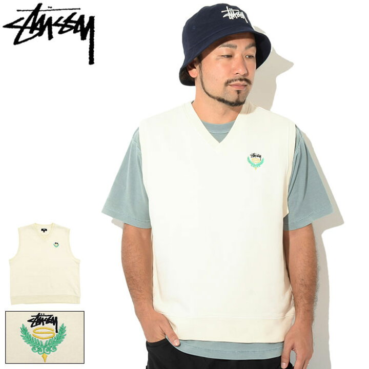 楽天市場】ステューシー STUSSY ベスト メンズ Fleece ( stussy vest V 