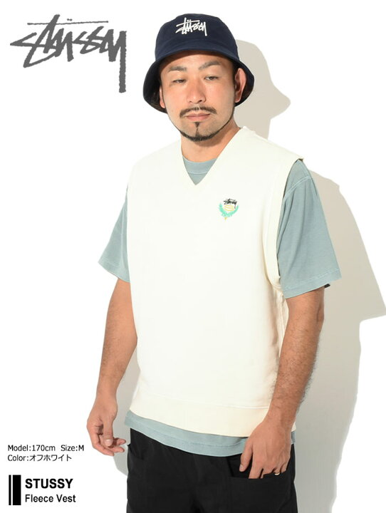 楽天市場】ステューシー STUSSY ベスト メンズ Fleece ( stussy vest V  