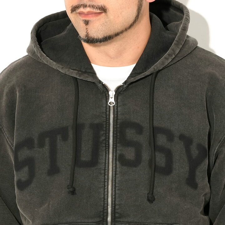 楽天市場】ステューシー STUSSY パーカー ジップアップ メンズ Faded 