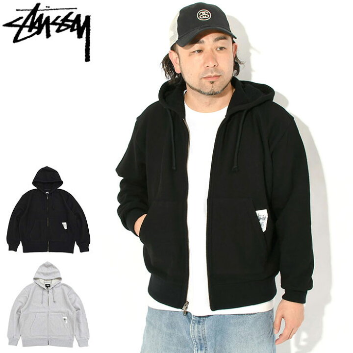 楽天市場】ステューシー STUSSY パーカー ジップアップ メンズ Brass 
