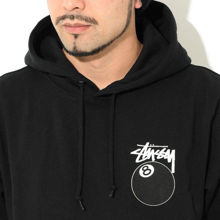 楽天市場】ステューシー STUSSY パーカー プルオーバー メンズ えだまめ様専用8ボールstussyパーカー