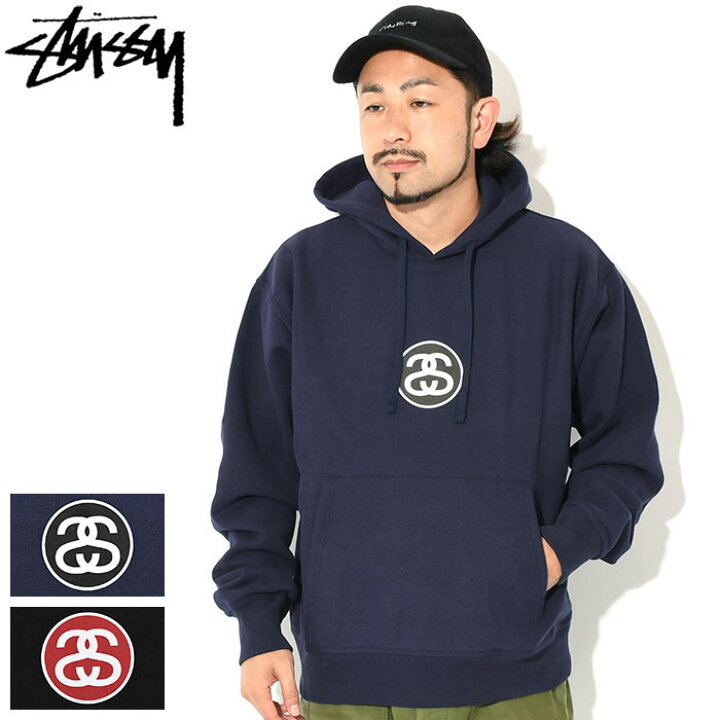 楽天市場】ステューシー STUSSY パーカー プルオーバー メンズ SS Link 