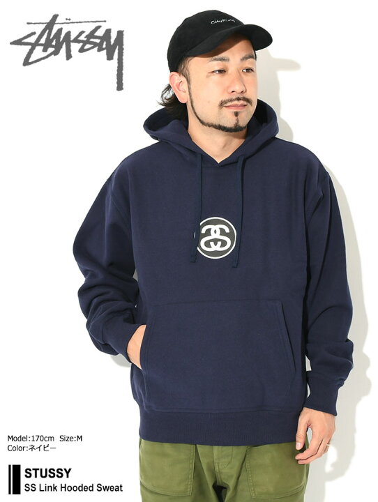 楽天市場】ステューシー STUSSY パーカー プルオーバー メンズ SS Link 
