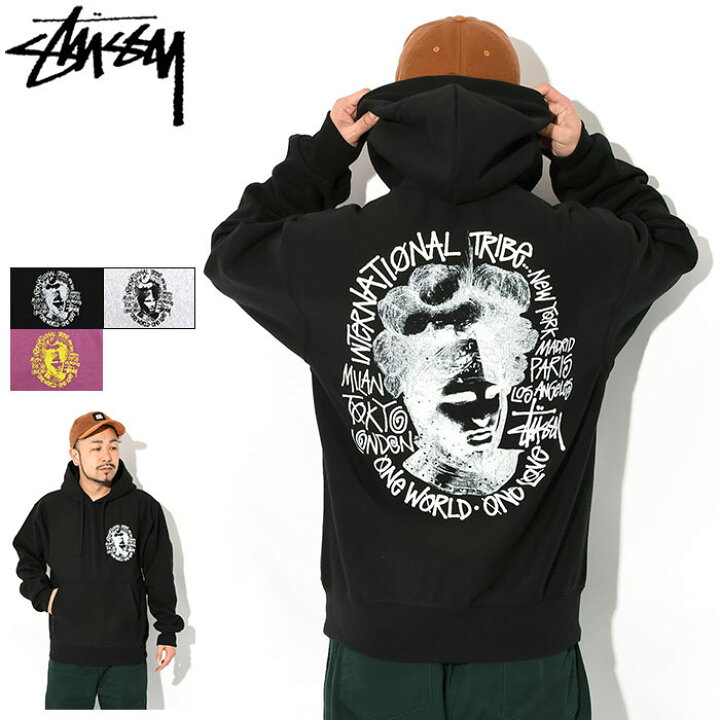 楽天市場】ステューシー STUSSY パーカー プルオーバー メンズ Camelot  